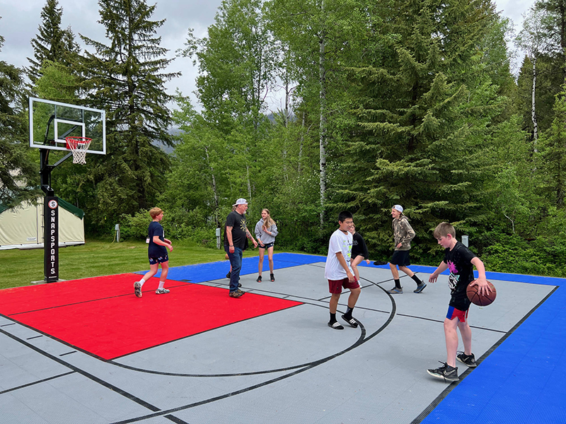 Youth Engagement Basketball Game